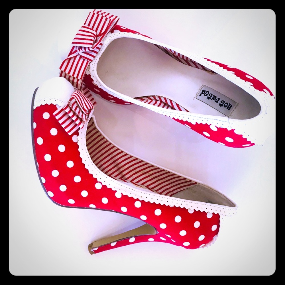 Polka Dot heels
